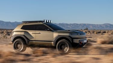 Hyundai Crater concept - front action