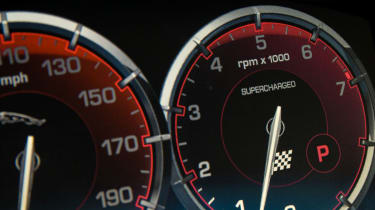 Jaguar XJR dials