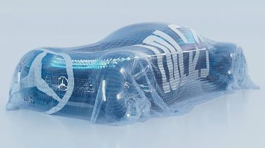 Mercedes all-electric virtual show car