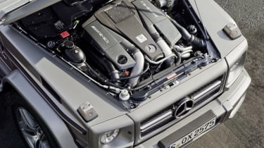 Mercedes G63 AMG engine