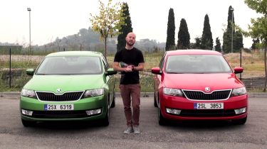 Skoda Rapid Spaceback 2013 video review