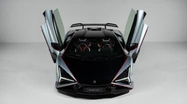 Lamborghini Revuelto SV - full front static doors open