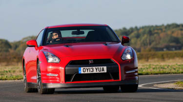 Nissan GT-R action