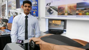 Future of car design - final year project, K1, by Kyler Marimootoo