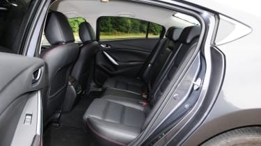 Mazda 6 saloon 2013 rear seats
