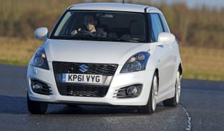 Suzuki Swift Sport front cornering