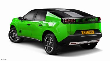 Fiat electric coupe-SUV - front (watermarked)