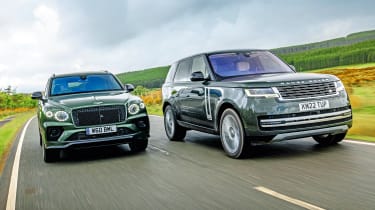 Bentley Bentayga and Range Rover