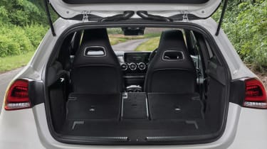 Mercedes A-Class - boot seats down