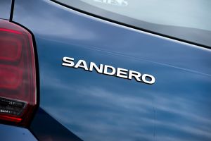 Dacia Sandero facelift - Sandero badge