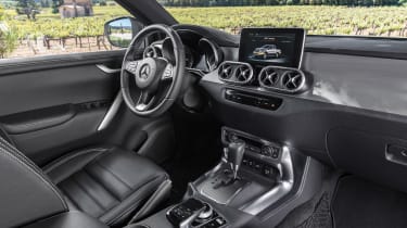 Mercedes X-Class pick-up truck - interior