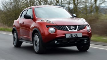 Nissan Juke n-tec front tracking