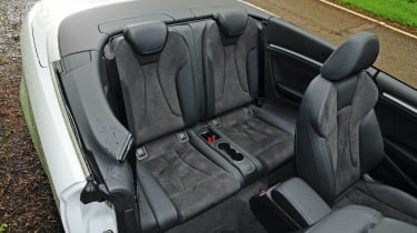 Audi A3 Cabriolet - rear seats