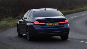 BMW 5 Series - rear cornering