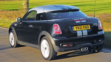 MINI Coupe Cooper SD rear tracking