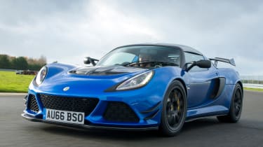 Lotus Exige Sport 380 - front tracking