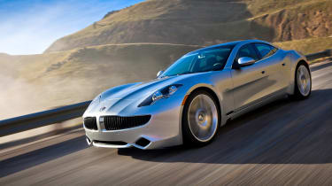 Fisker Karma front tracking