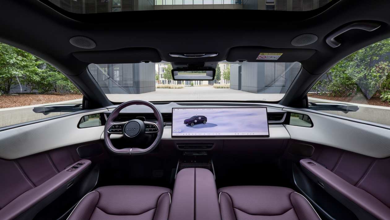 Mazda CX-6e interior with 14.6 inch display