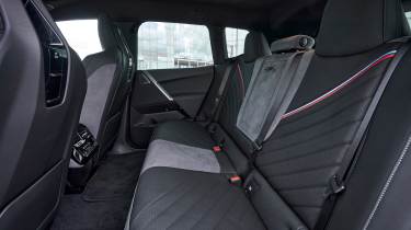  BMW iX M70 - rear seats