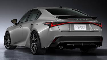 New Lexus IS - rear 3/4