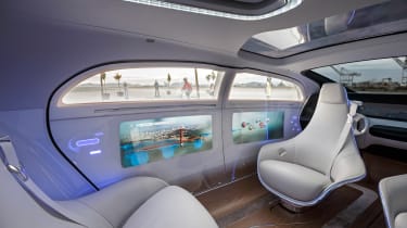 Mercedes F 015 interior