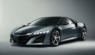 Honda NSX front three-quarters