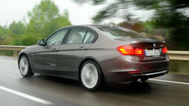 New BMW 3 Series rear tracking