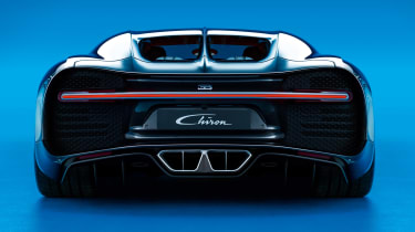 Bugatti Chiron - full rear