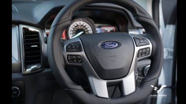 M-Sport Ford Ranger - steering wheel