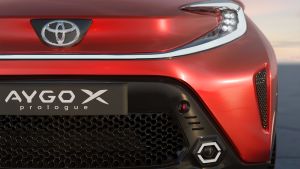 Toyota Aygo X prototype - full front detail