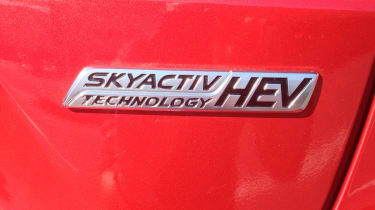 Mazda 3 Hybrid badge
