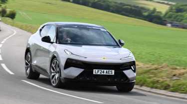 Lotus Eletre - front action