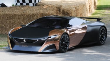 Future Peugeot  Sport  performance cars to be plug in 