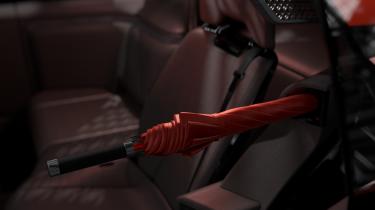 Toyota Century Coupe - umbrella holder