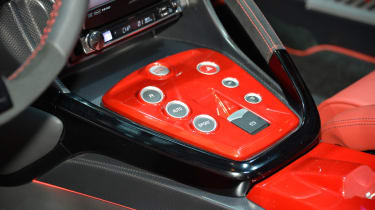 Alfa Romeo Disco Volante by Touring Superleggera buttons