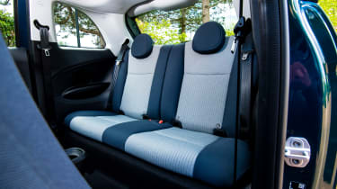 Fiat 500 - rear seats