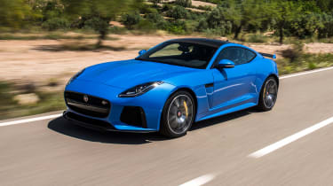 Jaguar F-Type SVR - front/side 