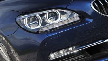 BMW 640d Gran Coupe headlight