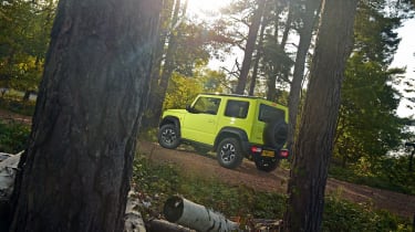 Suzuki Jimny - rear forest