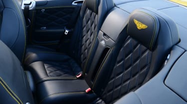 Bentley Continental GT V8 S Convertible - rear seats