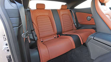 Used Mercedes C-Class Coupe - rear seats