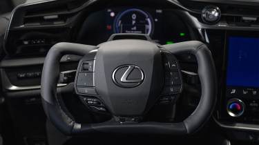 2026 Lexus RZ - driver view