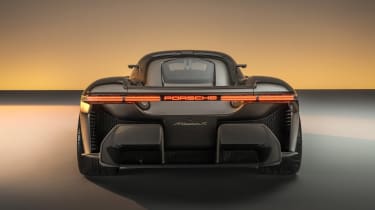 Porsche Mission X studio - full rear