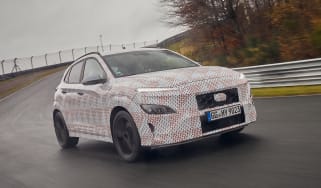 Hyundai Kona N spy - front