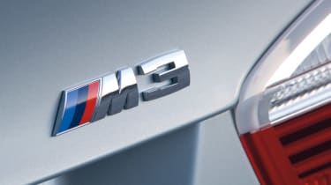 BMW M3 saloon badge