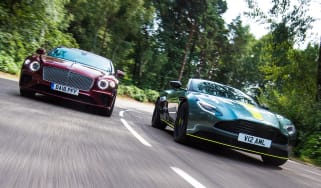 Aston Martin DB11 AMR vs Bentley Continental GT - header