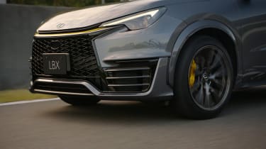 Lexus LBX Morizo RR concept - headlights and front details