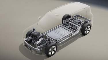 New Smart #5 EHD - battery pack and engine