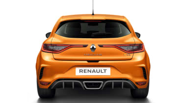 Renault Megane RS - studio full rear static