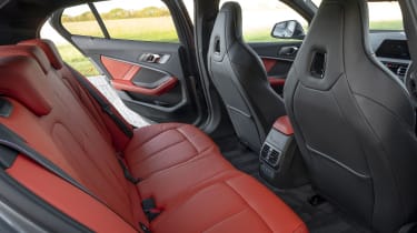 BMW M135i xDrive - rear seats